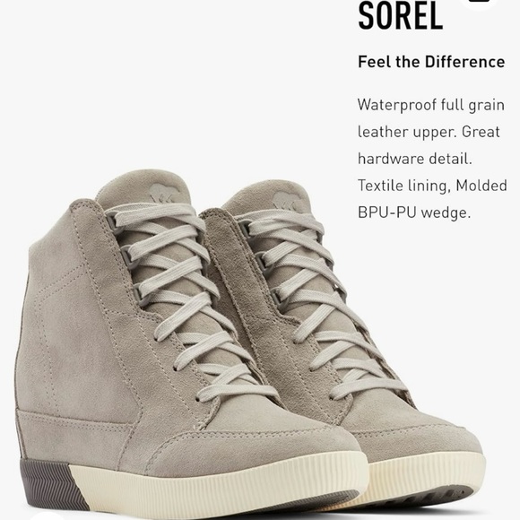 Sorel Women’s Out’N About Wedge Sneakers - Picture 11 of 12
